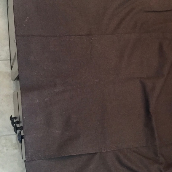 Black Knee Length Pencil Skirt - 16 - Picture 3 of 3